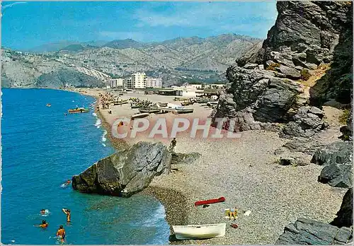 Cartes postales moderne Almunecar (costasta del sel) granada plage de saint cristobal