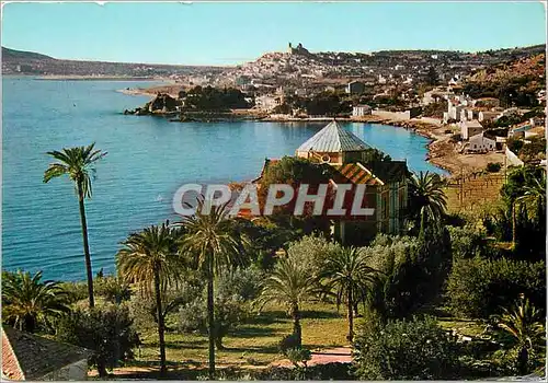 Moderne Karte Altea (alicante vue panoramique