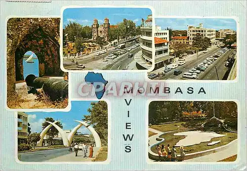 Cartes postales moderne Mombasa views Elephant Ivoire