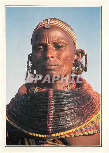 Cartes postales moderne Kenya femme samburu