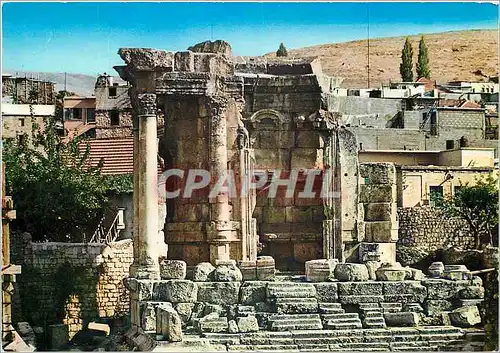 Moderne Karte Libanon Baalbeck venus temple