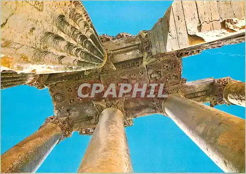 Cartes postales moderne Lebanon Baalbeck plafond du temple de baachus