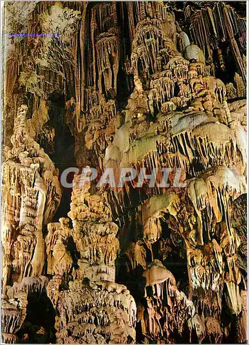 Moderne Karte Lebanon Jilta grotte upper Gallery detail de draperie