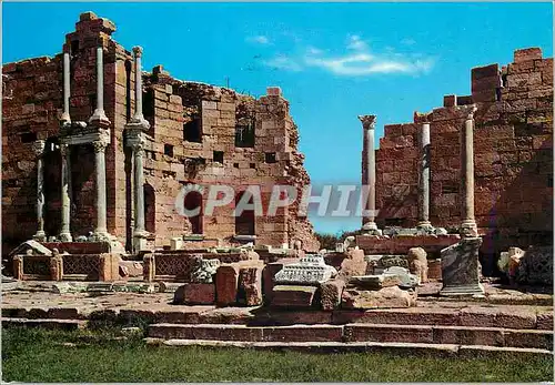 Cartes postales moderne Leptis magne (libya) the great nymphaeum