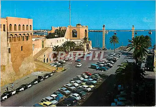 Moderne Karte Tripoli general view