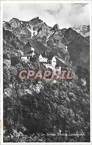 Cartes postales moderne Schloss vaduz liecktenstein