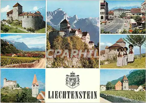 Cartes postales moderne liechtenstein