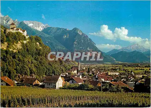 Cartes postales moderne Vaduz furstentum liechtenstein