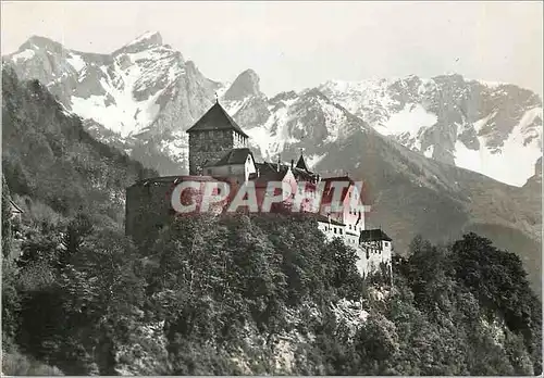 Cartes postales moderne Furstl schloss vaduz Liechtenstein