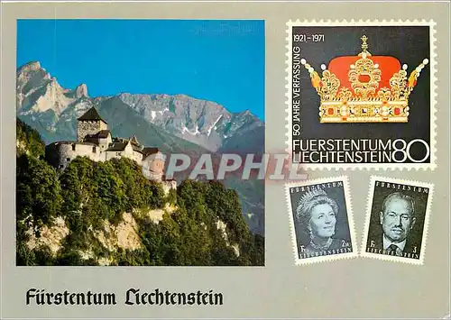 Cartes postales moderne Furstentum liechtenstein