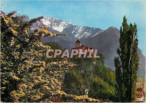 Cartes postales moderne Principality of liechtenstein castle vaduz residence of ruling price