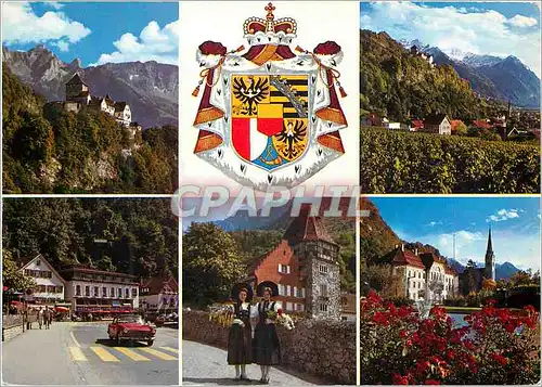 Cartes postales moderne Vaduz furstentum liechtenstein