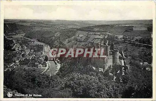 Cartes postales moderne Vianden et les ruines