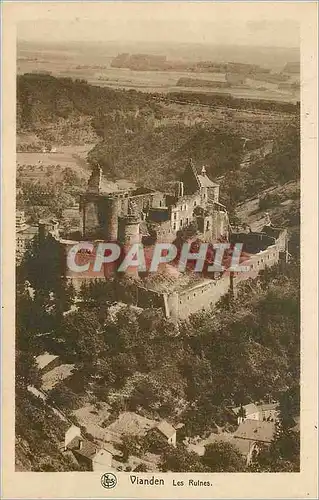 Cartes postales moderne Vianden les ruines