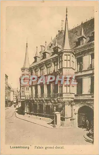 Cartes postales Luxembourg palais grand ducal