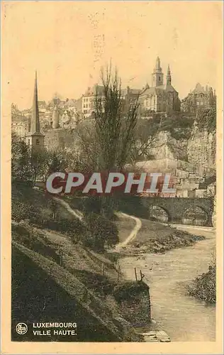Cartes postales Luxembourg ville haute