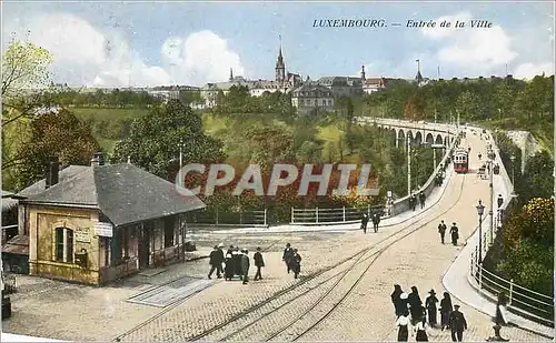 Ansichtskarte AK Luxembourg entree de la ville