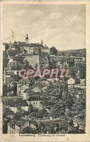 Cartes postales Luxembourg Faubourg du grund