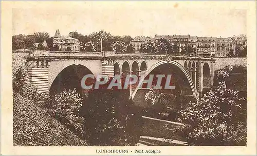 Cartes postales Luxembourg Pont Adolphe