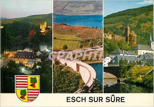 Cartes postales moderne Esch-Sur-Sure Grand Duche de Luxembourg