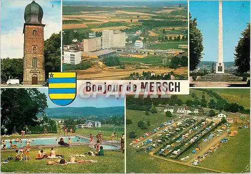 Cartes postales moderne Luxembourg Mersch Grand Duche de Luxembourg Campin
