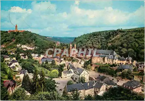 Moderne Karte Luxembourg Echternach Panorama