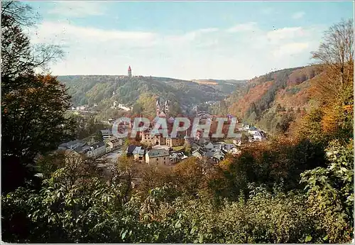 Moderne Karte Luxembourg Echternach Panorama