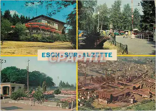 Moderne Karte Luxembourg Esch S Alzette Pavillon au Galgenbierg
