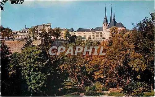 Cartes postales moderne Luxembourg Boulevard Roosevelt et Cathedrale