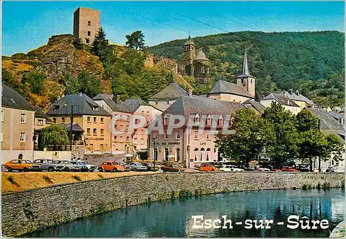 Cartes postales moderne Luxembourg Esch-sur-Sure Chateau