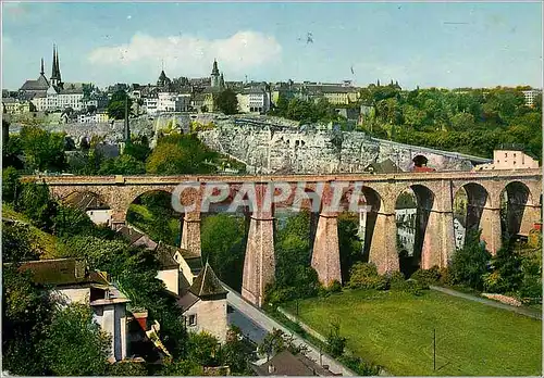 Cartes postales moderne Luxembourg Panorama de la Ville haute