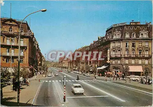Cartes postales moderne Luxembourg L'avenue de la Liberte et la Place de Paris