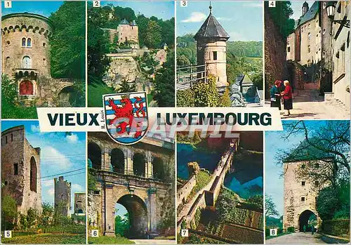 Cartes postales moderne Luxembourg Tour Malakoff