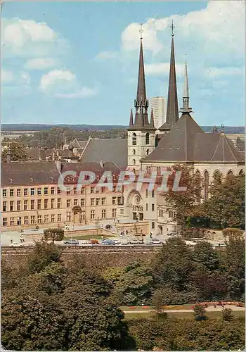 Moderne Karte Luxembourg Partie superieure de la Cathedrale