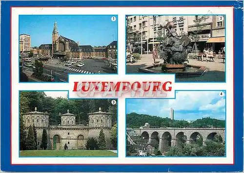 Cartes postales moderne Luxembourg Gare centrale