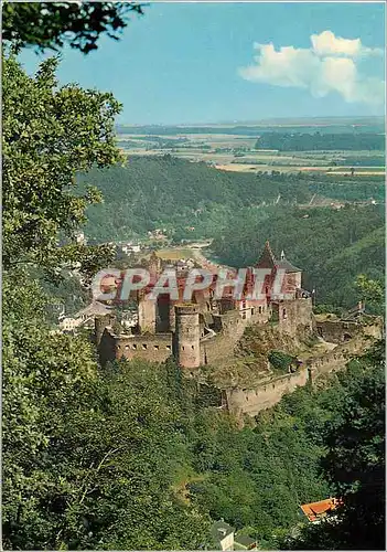 Moderne Karte Vianden Chateau medieval