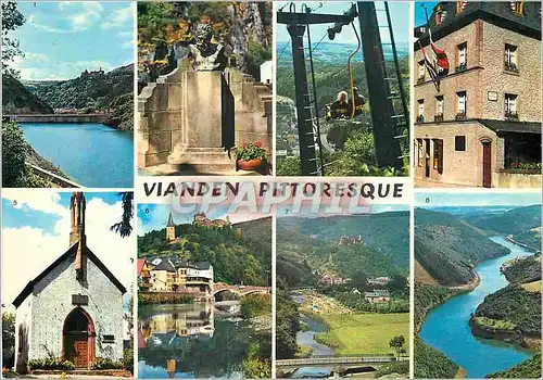 Cartes postales moderne Vianden Le Barrage de l'Our