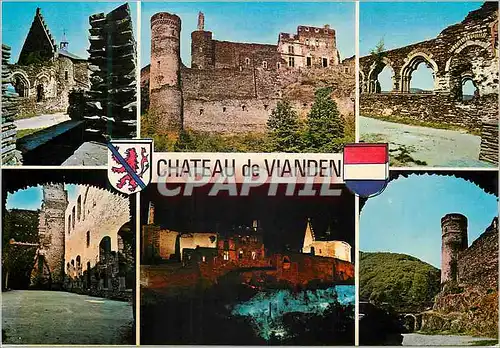 Cartes postales moderne Vianden Le Chateau