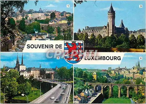 Cartes postales moderne Luxembourg Ville basse du Grund