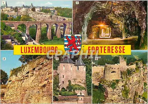 Cartes postales moderne Luxembourg Panorama