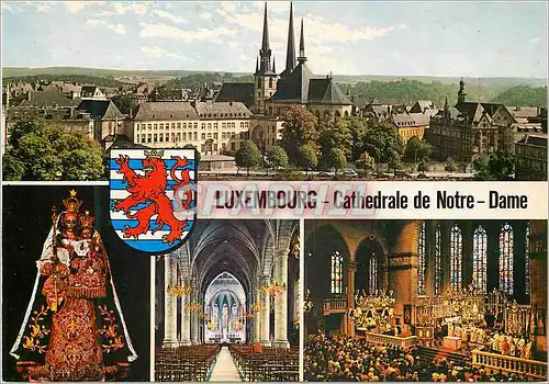Cartes postales moderne Luxembourg Cathedrale de Notre-Dame