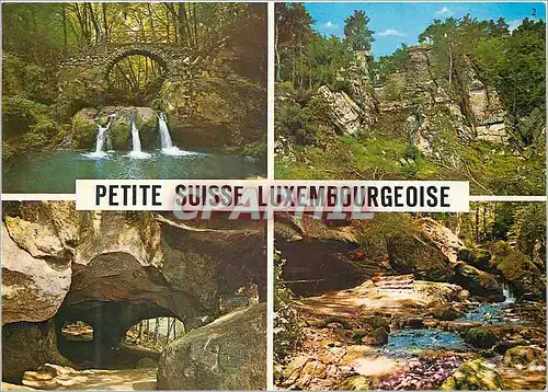 Cartes postales moderne Luxembourg Schiessentumpel au Mullerthal