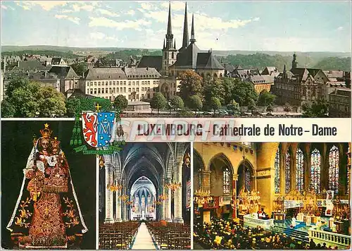 Cartes postales moderne Luxembourg Cathedrale de Notre-Dame