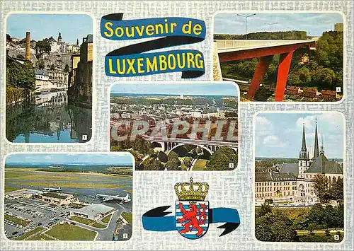 Cartes postales moderne Luxembourg l'Alzette au Grund