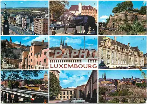 Cartes postales moderne Luxembourg Gare centrale