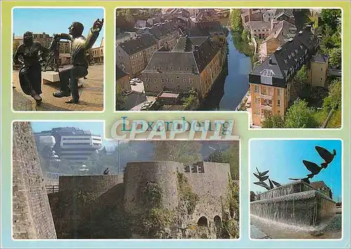 Cartes postales moderne Luxembourg Place du Theatre