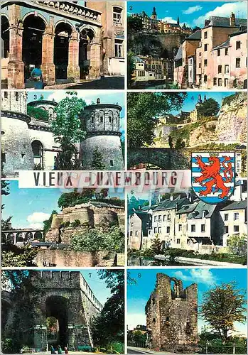 Cartes postales moderne Luxembourg Sous les Arcades