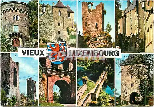 Cartes postales moderne Luxembourg Tour Malakoff