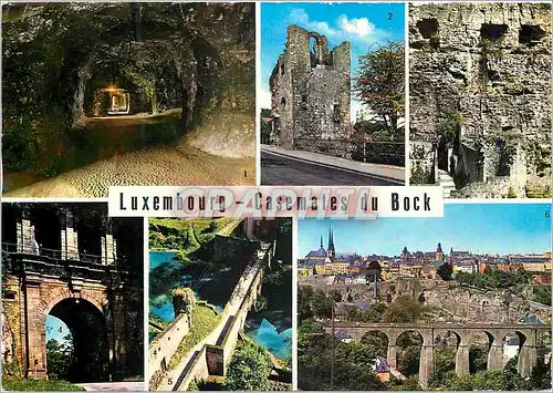 Cartes postales moderne Luxembourg Casemates du Bock