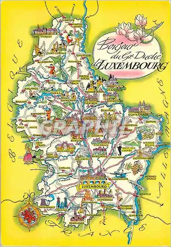 Cartes postales moderne Luxembourg